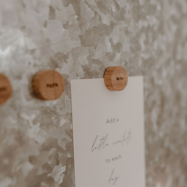 Holzmagnet 3er Set Familie von Eulenschnitt